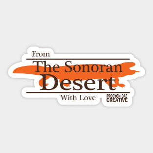 From The Sonoran Desert with Love II: Gila Monster Sticker